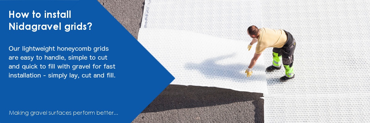 How to Install Gravel Stabilisation Grids