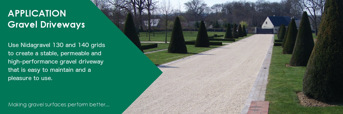 Gravel Grids & Gravel Stabilisation for Driveways