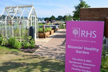 RHS Chatsworth Garden built using Nidagravel