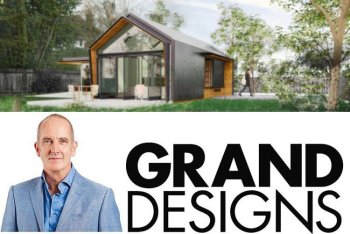 Grand Designs House with Nidagravel Grid Driveway
