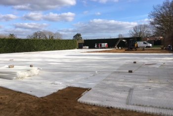 New Nidagravel Car Park for Private Estate