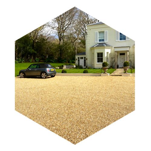 Large Gravel Grid Driveway Project